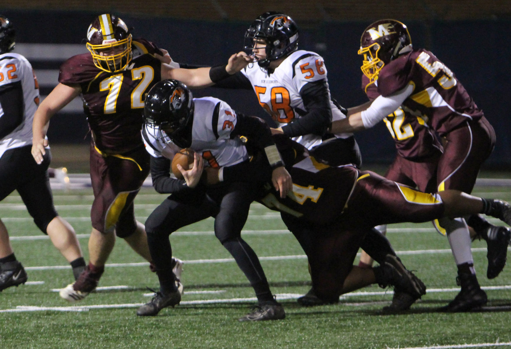 New Richmond at Menomonie football 11-1-19